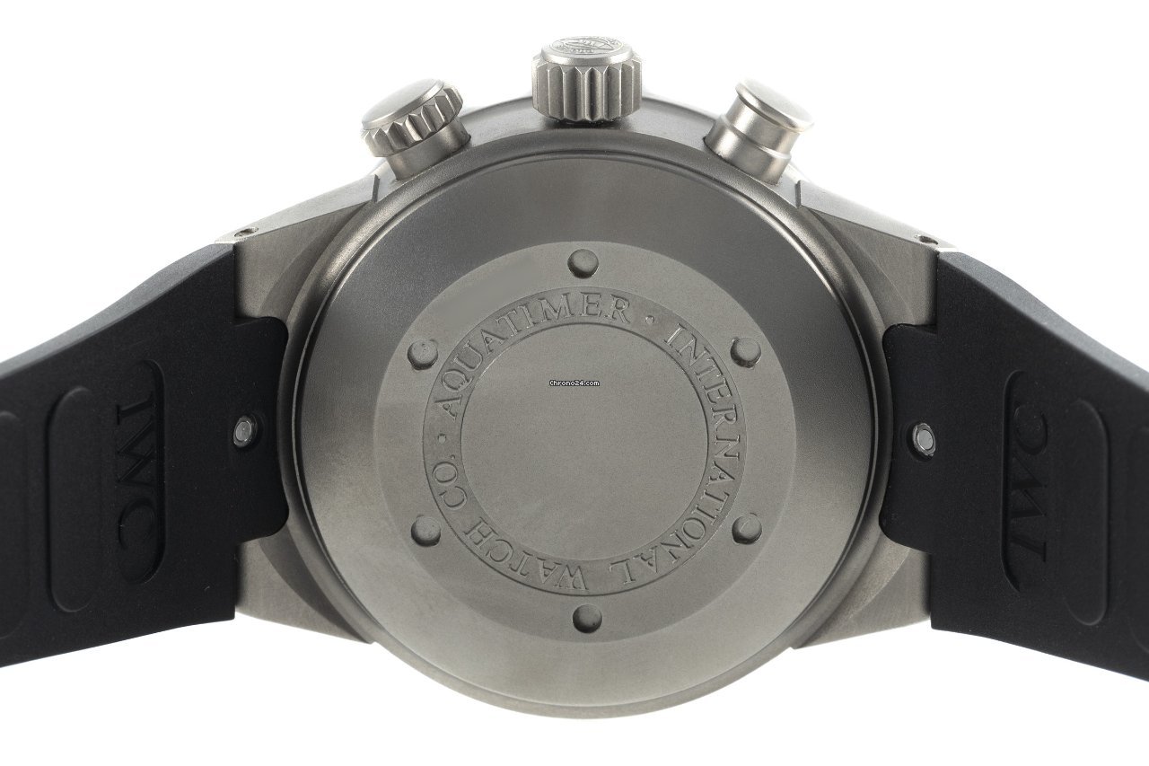 IWC Aquatimer Chronograph Mens watch Unisex Automatic Titanium 3719 5