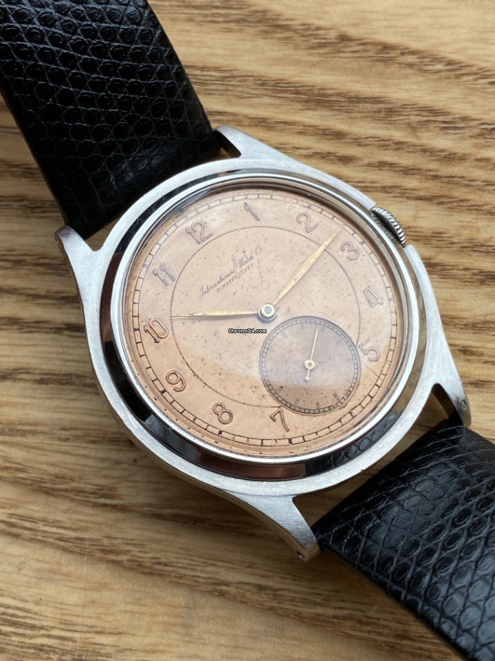 IWC Mens watch Unisex Manual winding Steel 308 5