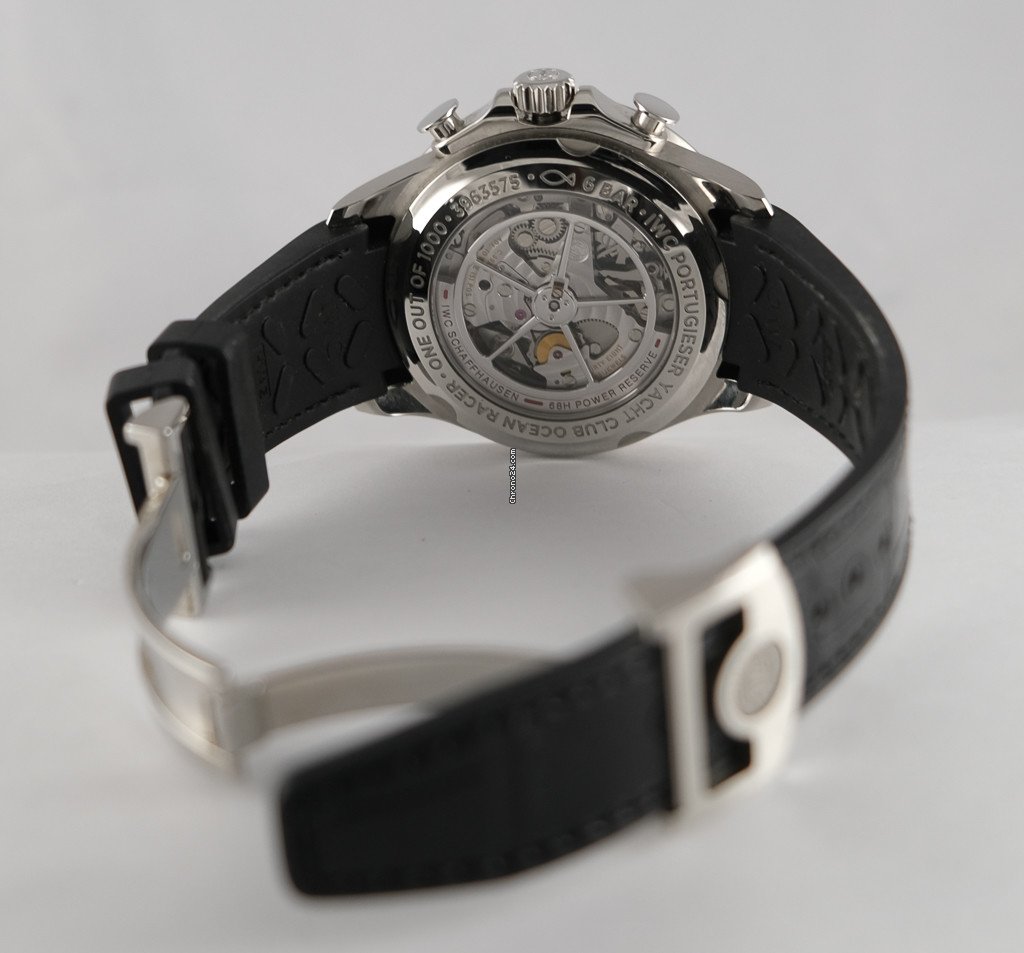 IWC Portuguese Yacht Club Chronograph Mens watch Unisex Automatic Steel 390216 5
