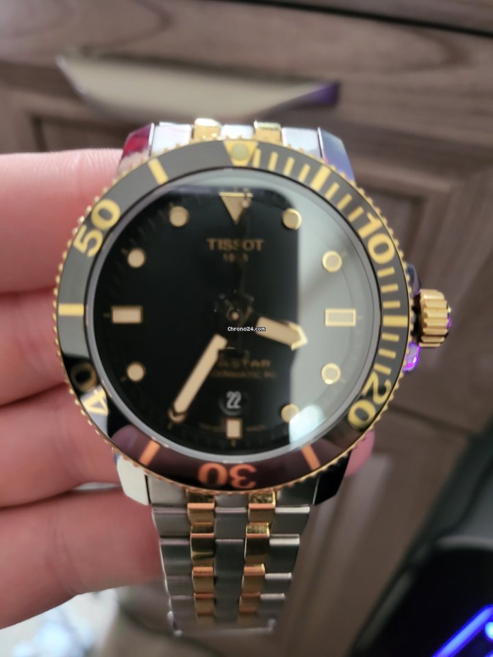 Tissot Seastar 1000 Mens watch Unisex Automatic Steel T120.407.22.051.00 5