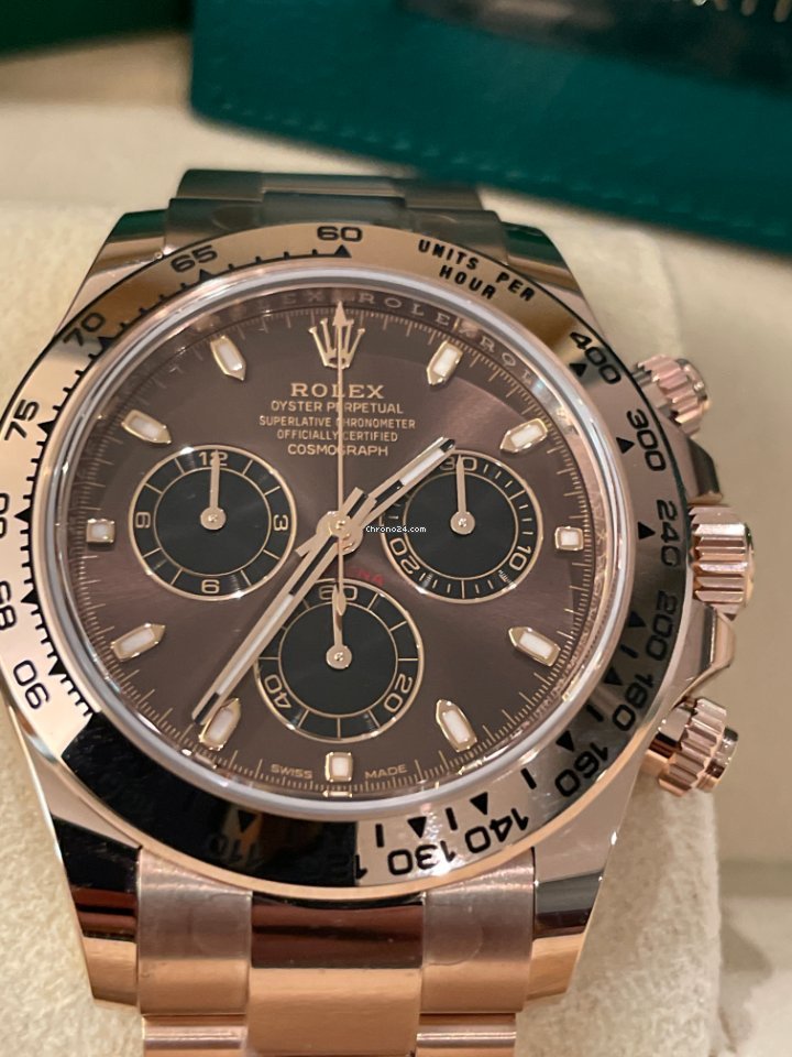 Rolex Daytona Mens watch Unisex Rose gold Automatic 116505-0013 5