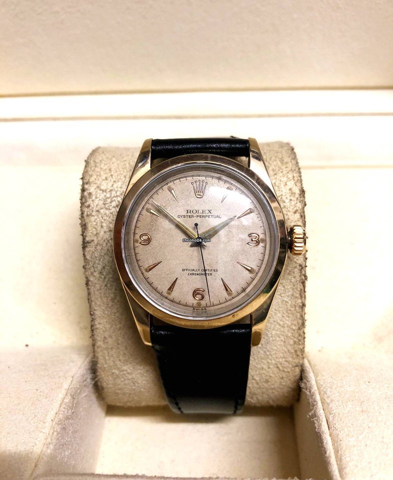 Rolex Oyster Perpetual 34 Mens watch Unisex Steel Automatic 6334 5