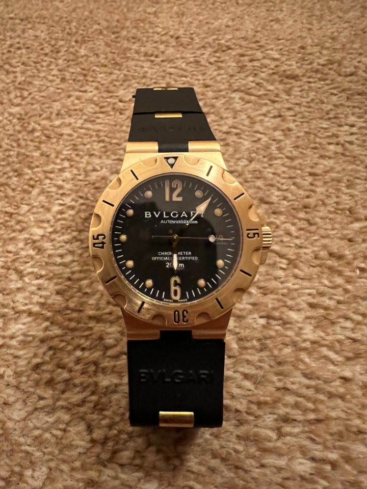 Bulgari Mens watch Unisex Automatic Yellow gold L254 5