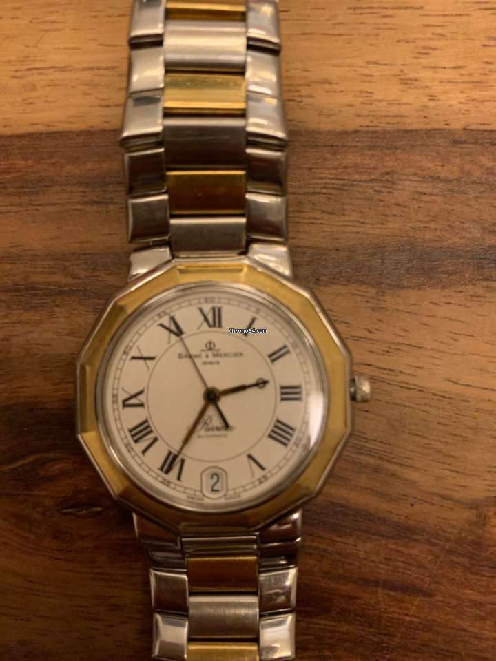 Baume & Mercier Riviera Mens watch Unisex Automatic Gold Steel 3131 5