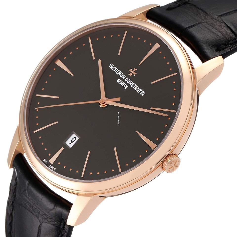 Vacheron Constantin Patrimony Mens watch Unisex Automatic Rose gold 85180 000R-9166 5
