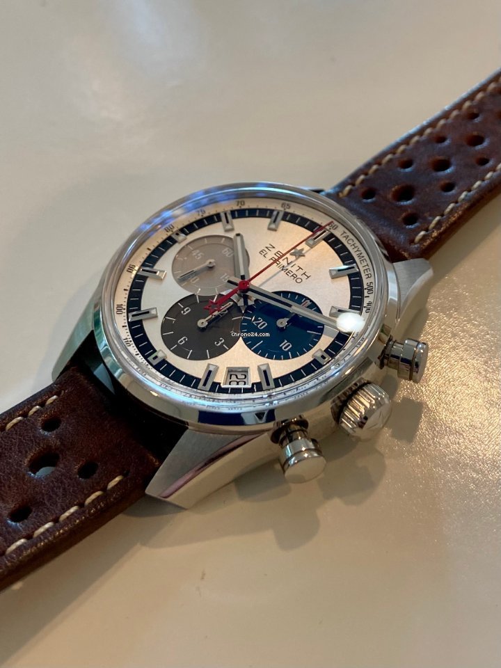 Zenith El Primero Original 1969 Mens watch Unisex Automatic Steel 03.2150.400 69.C713 5