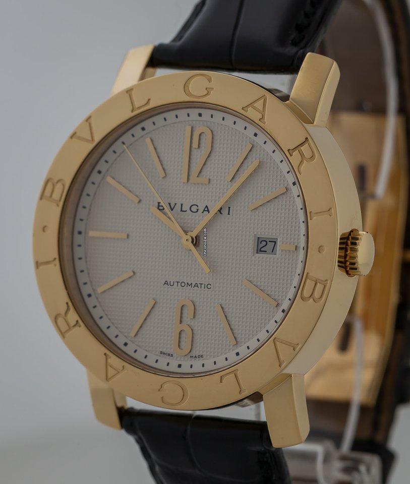 Bulgari Bulgari Mens watch Unisex Automatic Yellow gold BB42GL 5