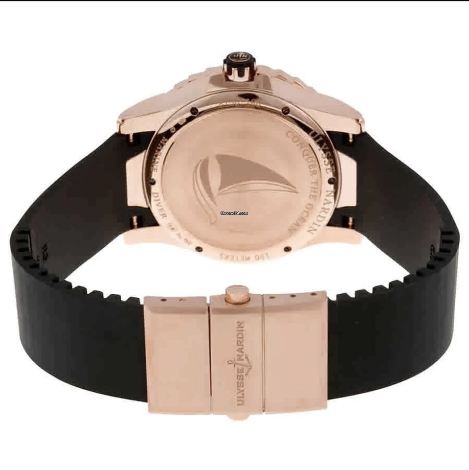 Ulysse Nardin Lady Diver Starry Night Mens watch Unisex Automatic Rose gold 8156-180 5