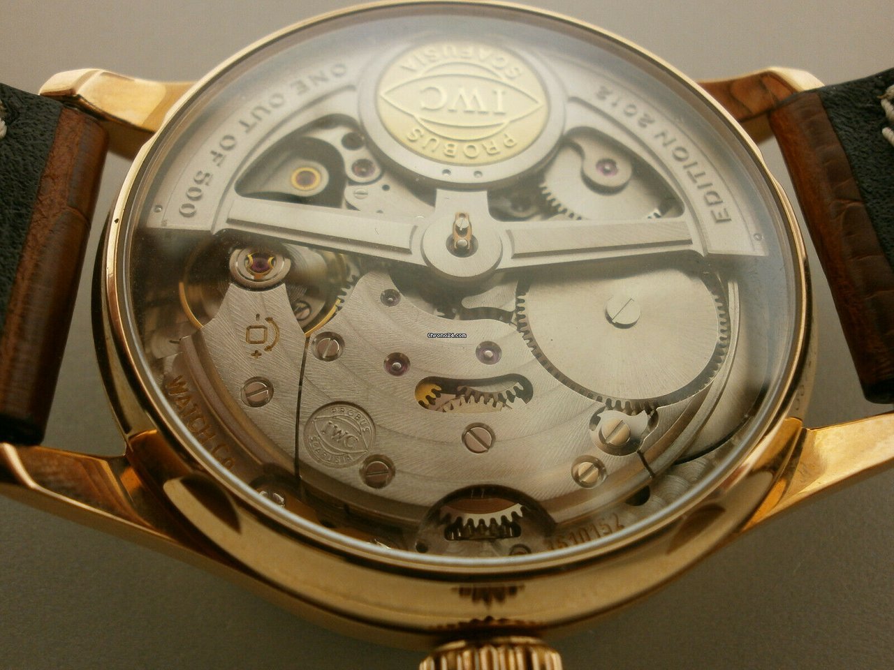 IWC Portuguese Automatic Mens watch Unisex Automatic Rose gold 5001-24 5