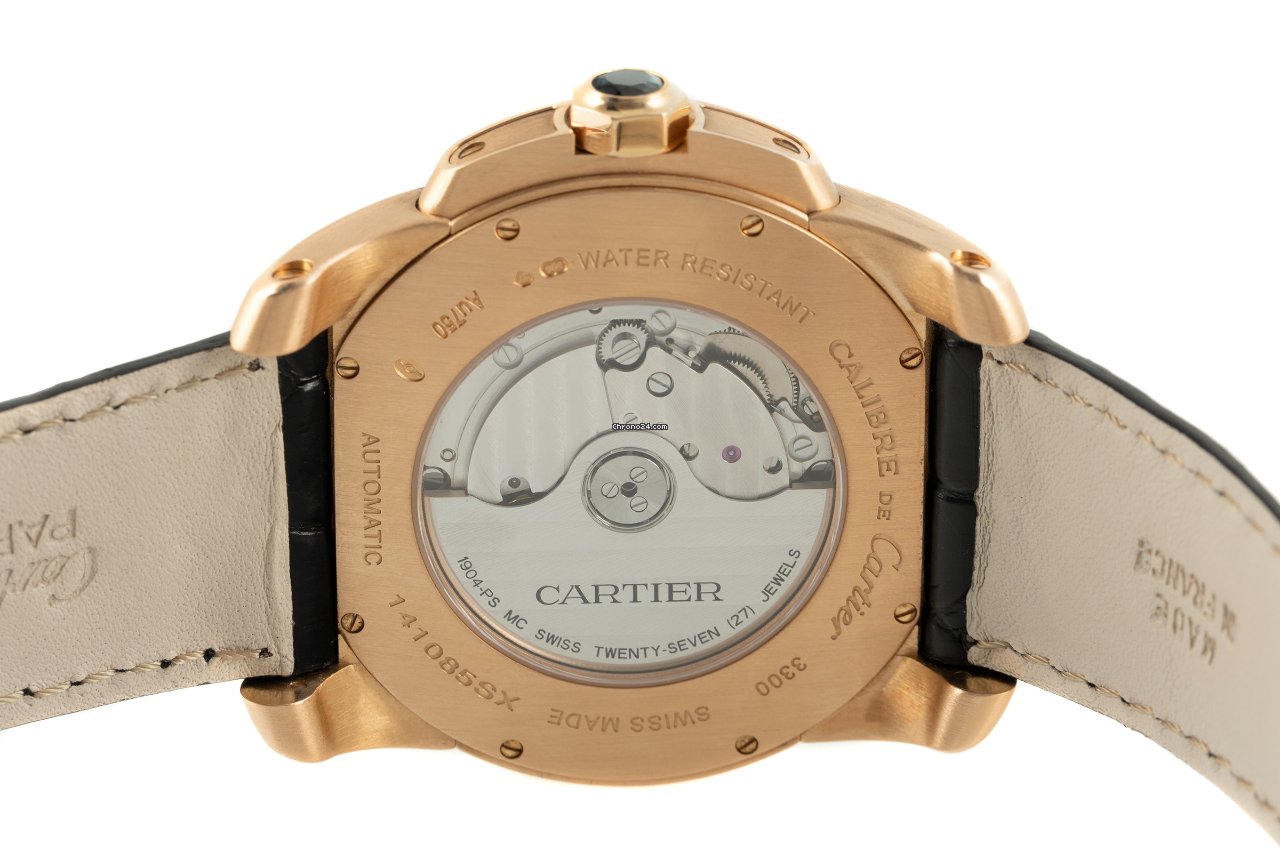 Cartier Calibre de Cartier Mens watch Unisex Automatic Red gold 3300 5