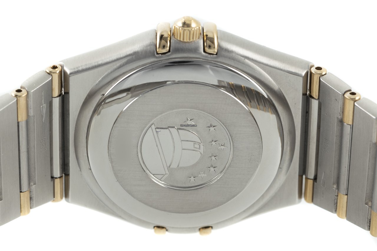 Omega Constellation Mens watch Unisex Automatic Gold Steel 1302.10.00 5