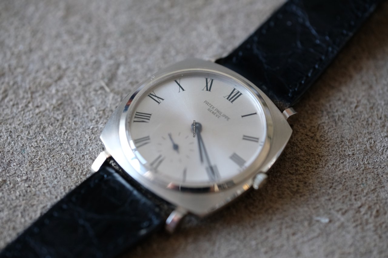 Patek Philippe Calatrava Mens watch Unisex Automatic White gold 3525G 5