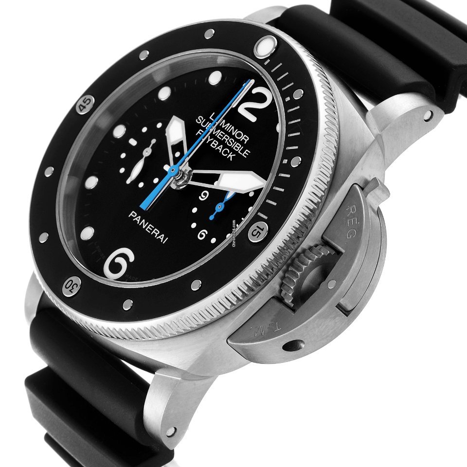 Panerai Luminor Submersible 1950 3 Days Automatic Mens watch Unisex Automatic Titanium PAM00615 5