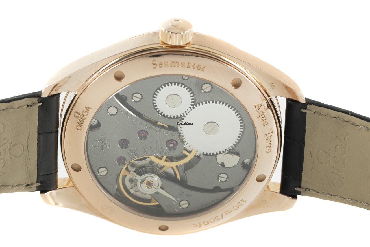 Omega Seamaster Aqua Terra Mens watch Unisex Manual winding Red gold 231.53.49.10.06.001 5
