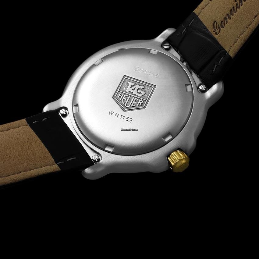 TAG Heuer 6000 Mens watch Unisex Quartz Gold Steel 8424 5