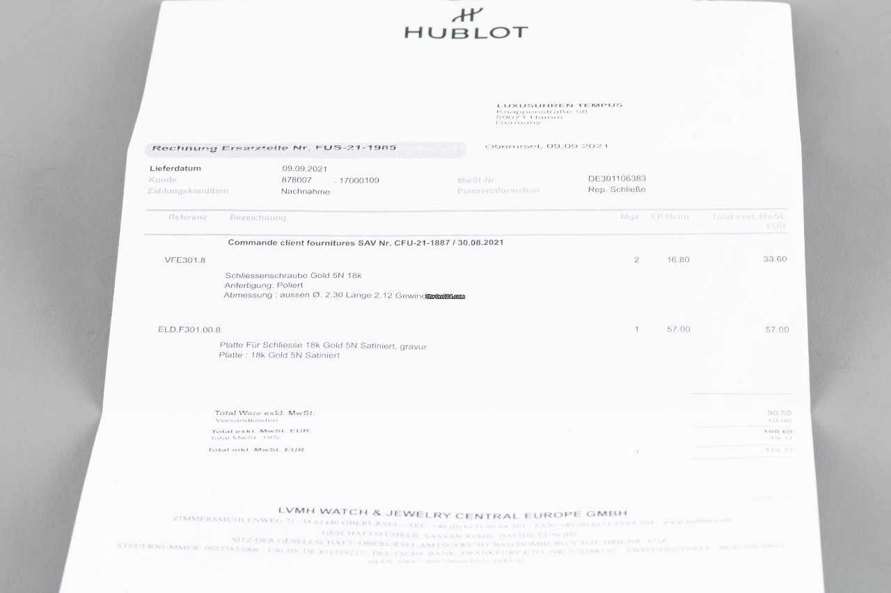 Hublot Classic Fusion Chronograph Mens watch Unisex Automatic Ceramic 521.OC.0589.VR.OPX14 5