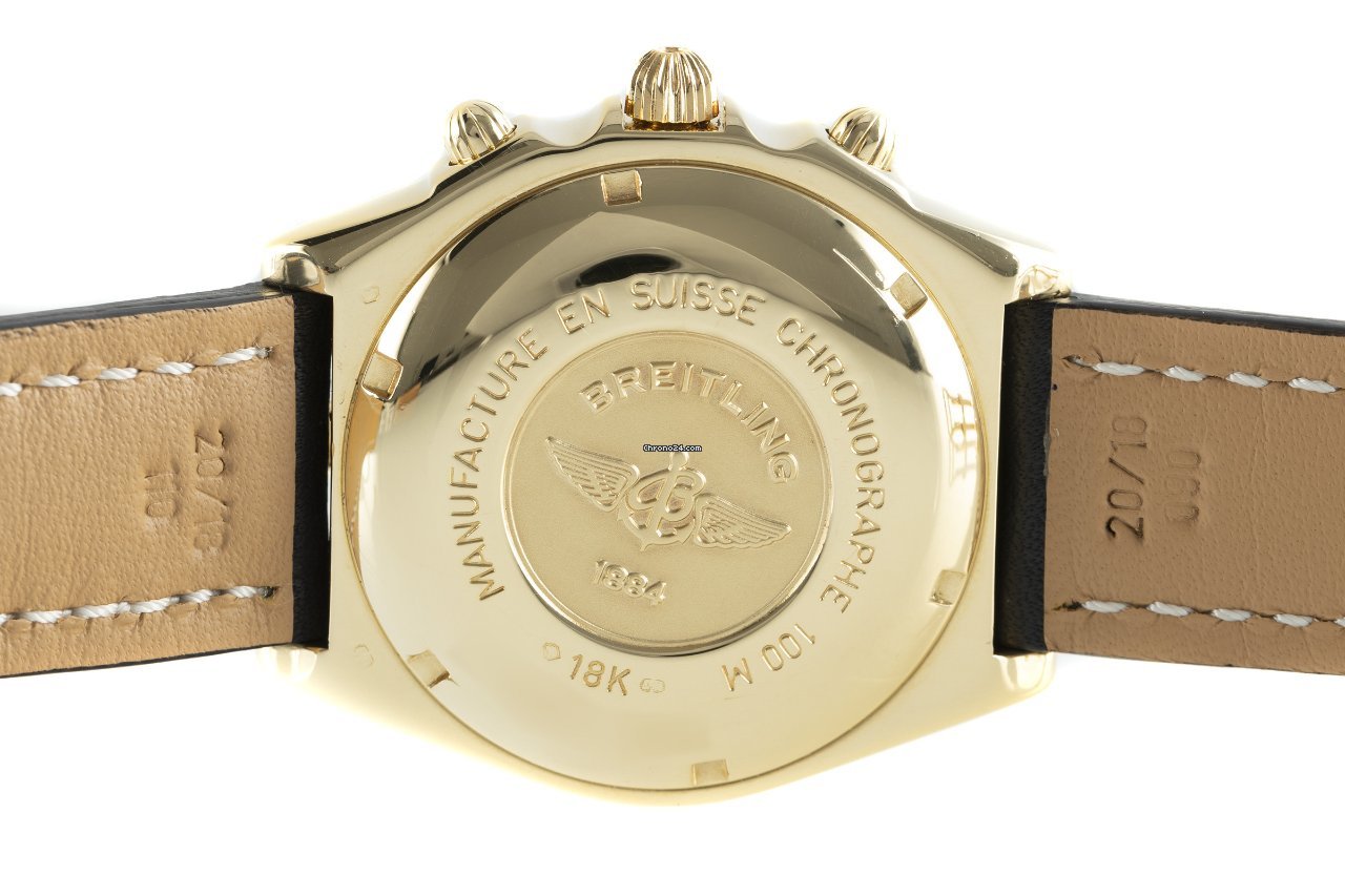 Breitling Chronomat Mens watch Unisex Automatic Yellow gold K13050.1 5