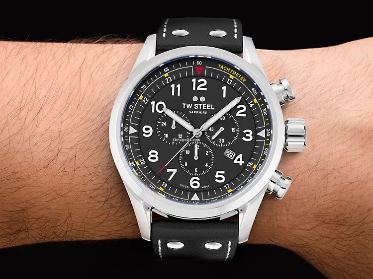 TW Steel Mens watch Unisex Quartz Steel SVS202 5