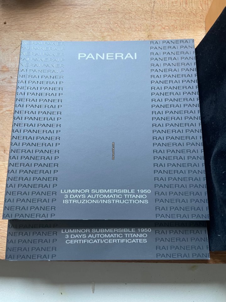Panerai Luminor Submersible 1950 3 Days Automatic Mens watch Unisex Automatic Titanium PAM 00305 5