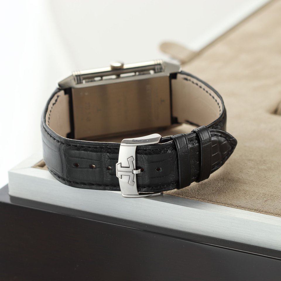 Jaeger-LeCoultre Grande Reverso Mens watch Unisex Manual winding White gold 37335x1 273.3.48 5