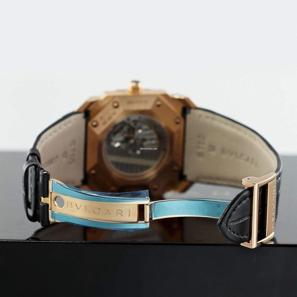 Bulgari Octo Mens watch Unisex Automatic Rose gold 101963 bgop41bgld 5