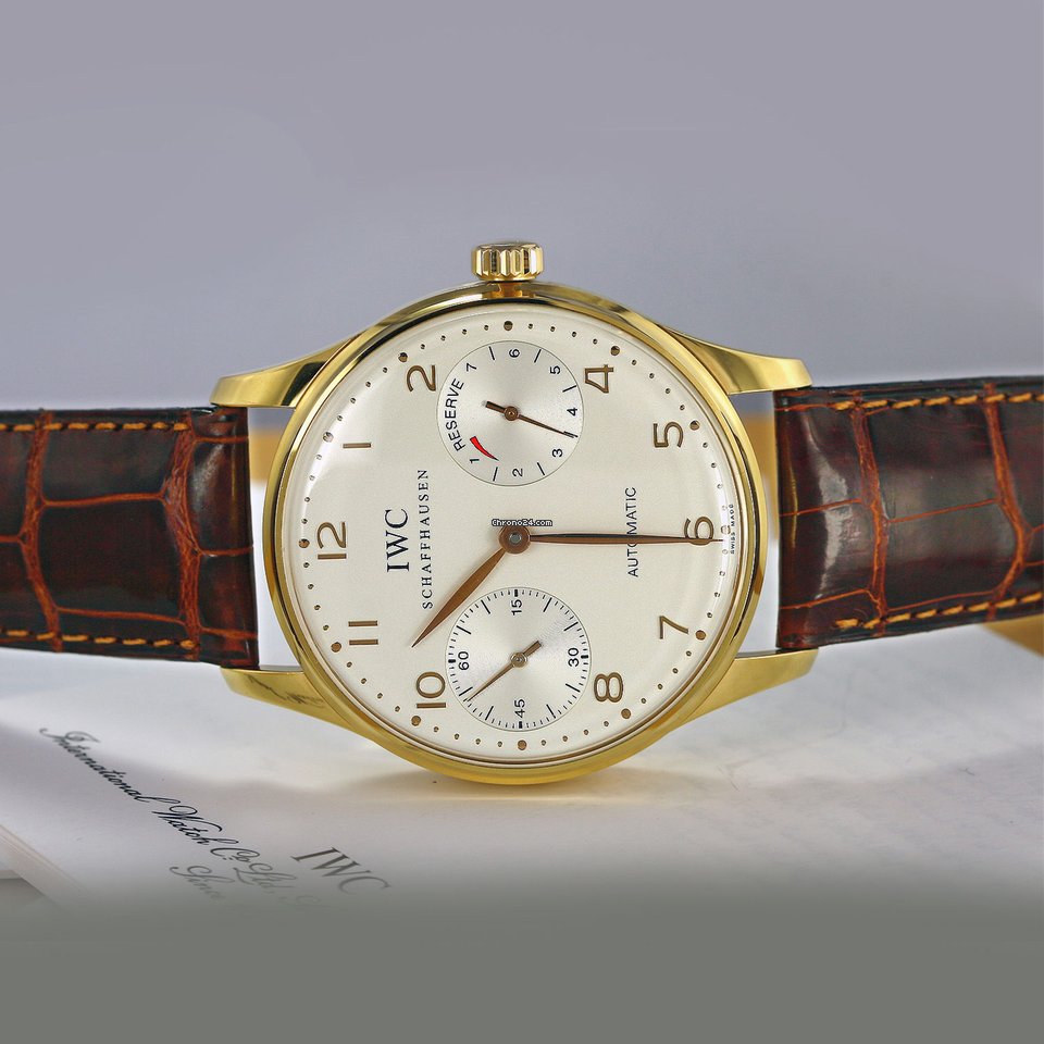 IWC Portuguese Automatic Mens watch Unisex Automatic Rose gold 5000-004 5