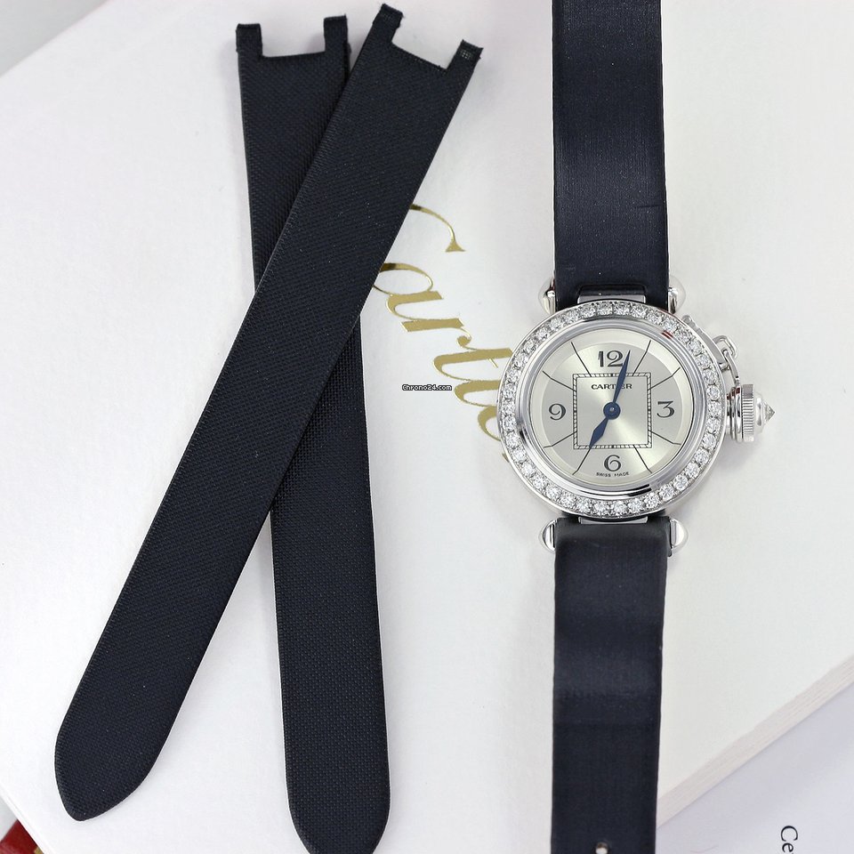 Cartier Pasha Womens watch Quartz White gold wj124027 5