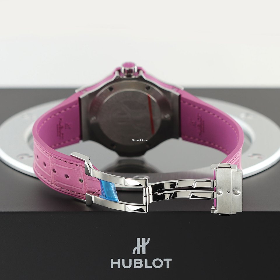 Hublot Big Bang Tutti Frutti Womens watch Quartz Steel 361.sv.6010.lr.1905 Purple 5