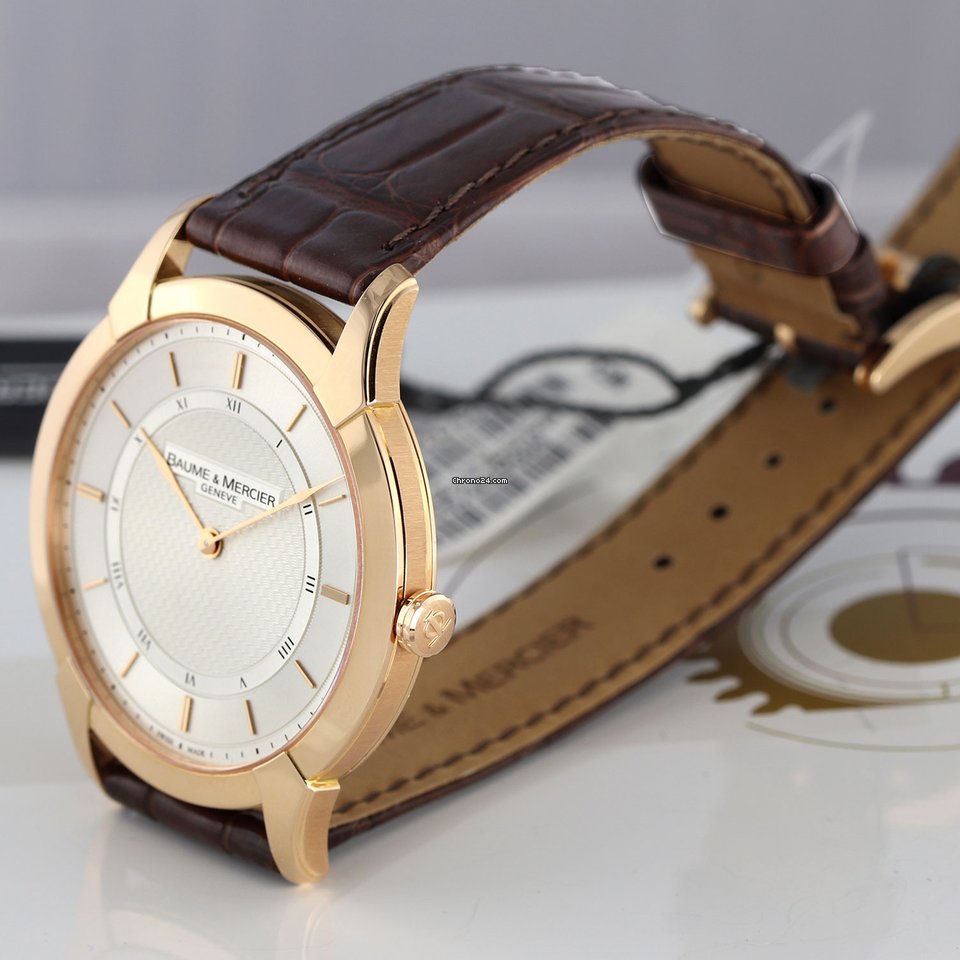 Baume & Mercier William Baume Mens watch Unisex Manual winding Rose gold m0a08794 5