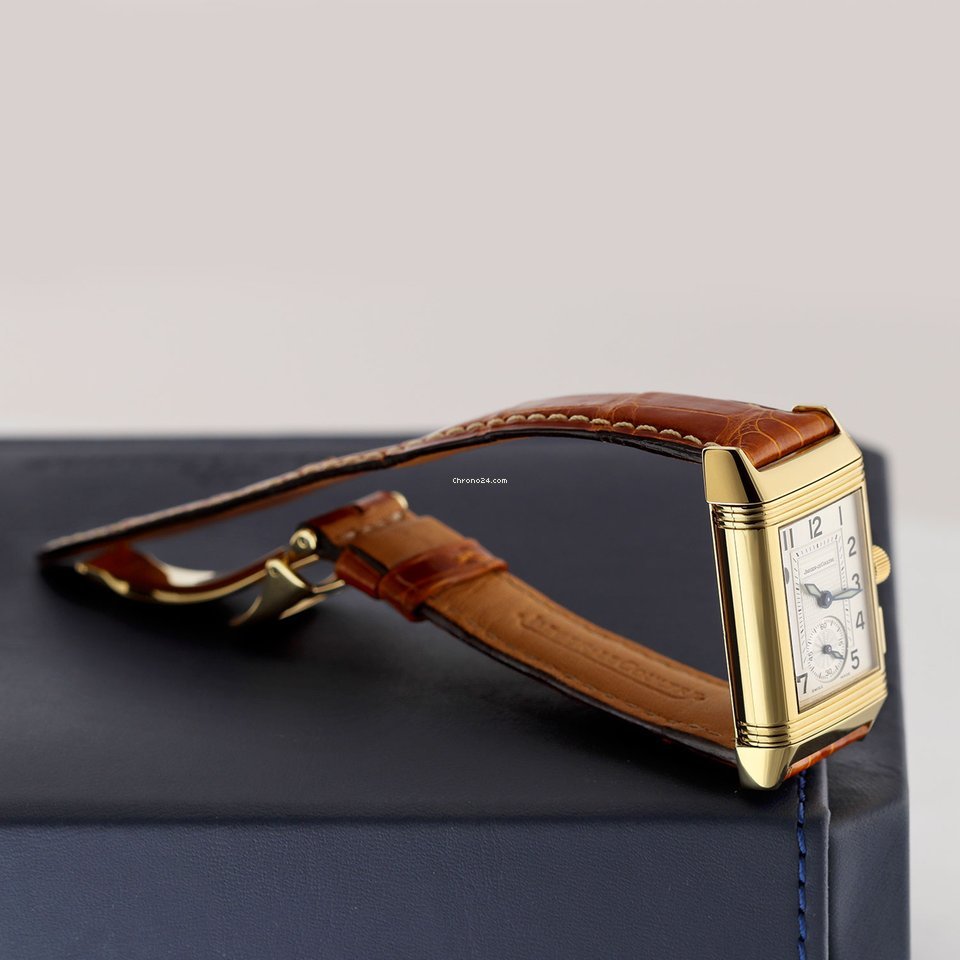 Jaeger-LeCoultre Reverso Memory Manual winding Yellow gold 255.140.822B 255.1.82 5