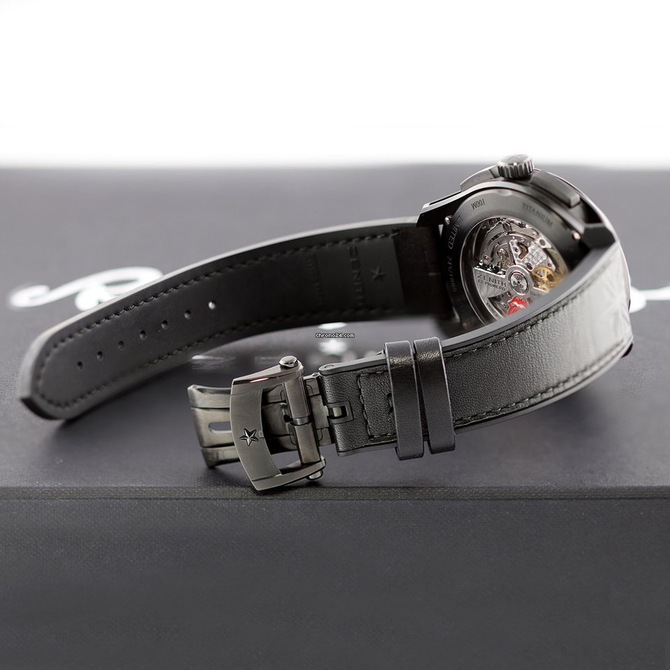 Zenith El Primero Chronomaster Mens watch Unisex Automatic Titanium 96.2260.4061 21.r575 5