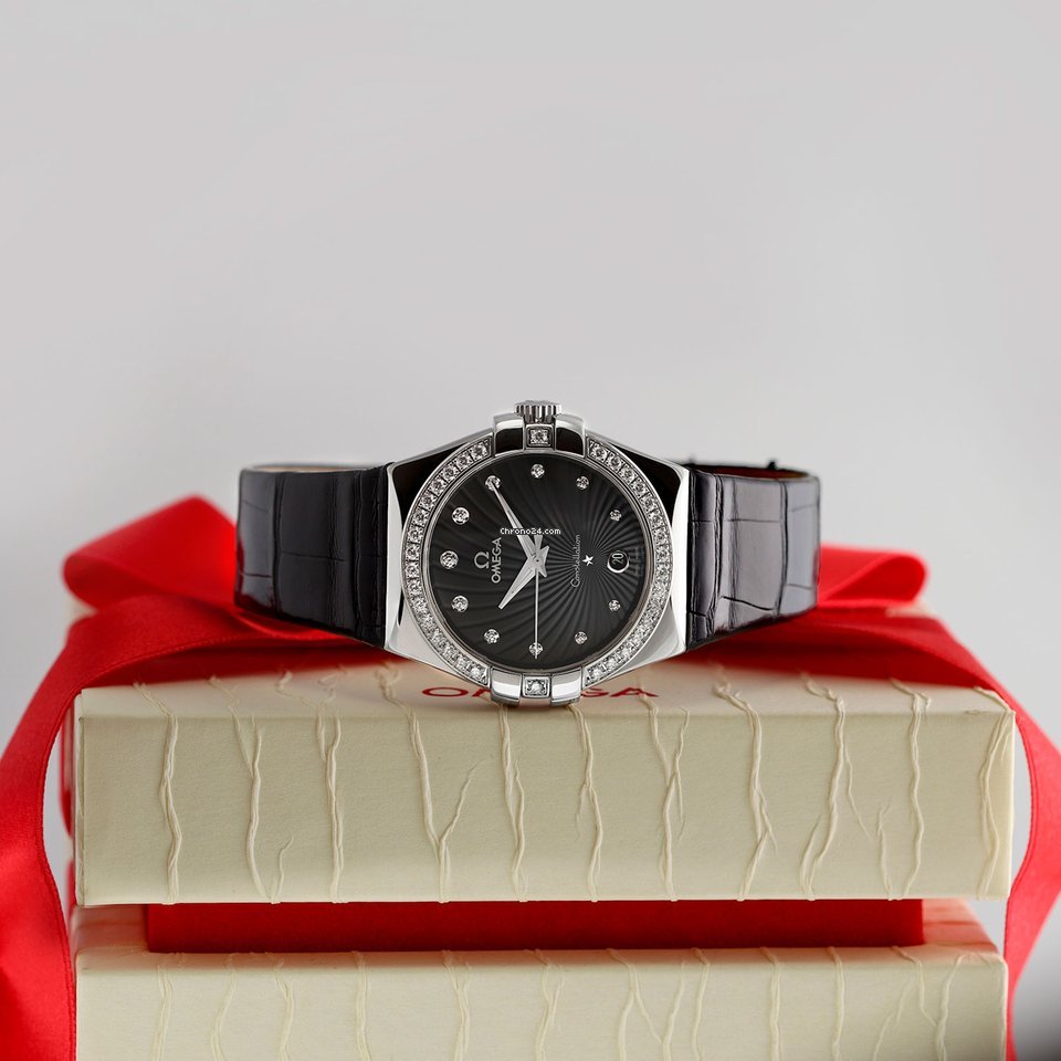 Omega Constellation Quartz Womens watch Quartz Steel 123.18.35.60.56.001 5