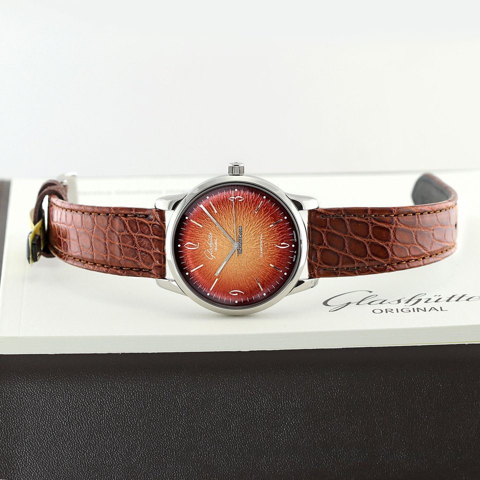 Glashtte Original Sixties Mens watch Unisex Automatic Steel 1-39-52-13-02-04 5