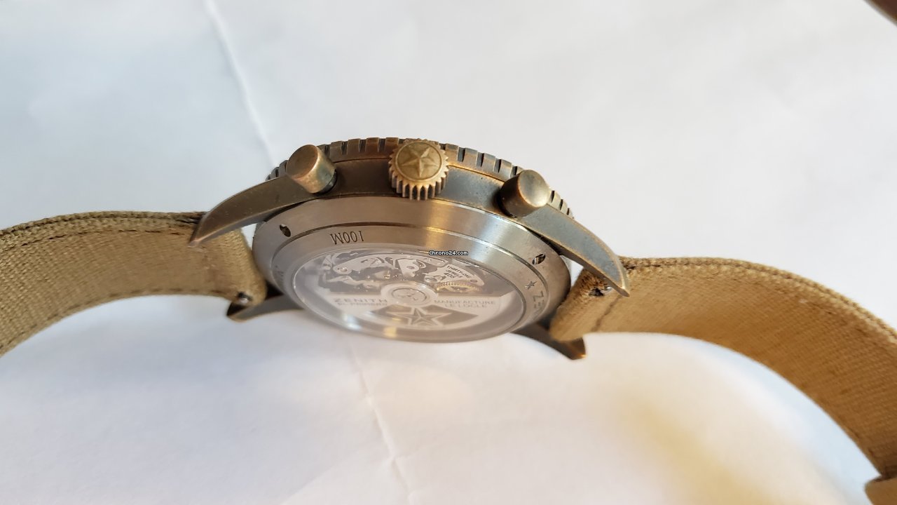 Zenith Pilot Mens watch Unisex Automatic Bronze 29.2240.405 18.C801 5