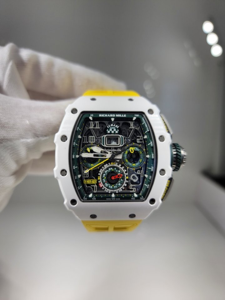 Richard Mille RM 011 Mens watch Unisex Automatic Ceramic MON-01593 5