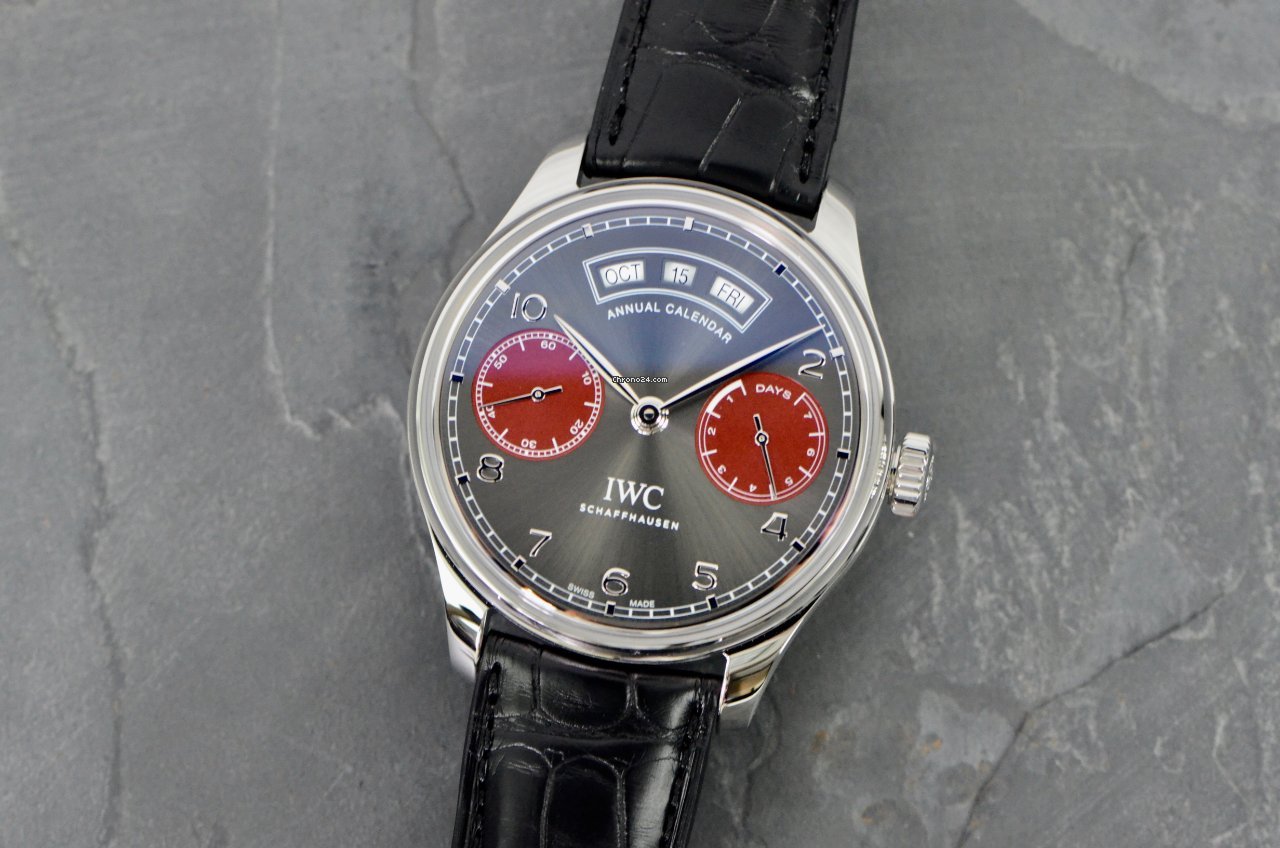 IWC Portuguese Annual Calendar Mens watch Unisex Automatic Steel IW503506 5