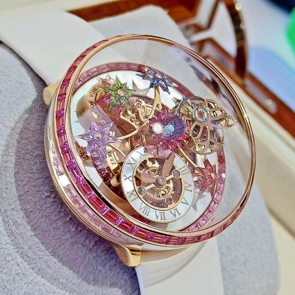 Jacob & Co. Womens watch Manual winding Rose gold JCAM31 5