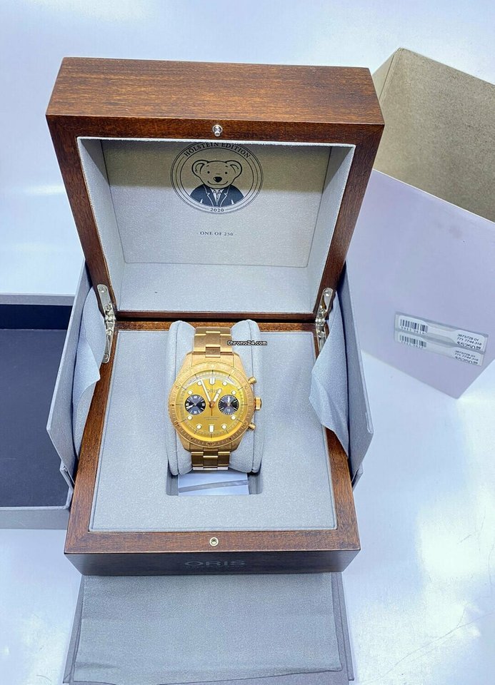 Oris Divers Mens watch Unisex Automatic Bronze 01 771 7744 3182 5