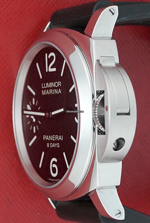 Panerai Luminor Marina 8 Days Mens watch Unisex Manual winding Steel PAM 00510 5