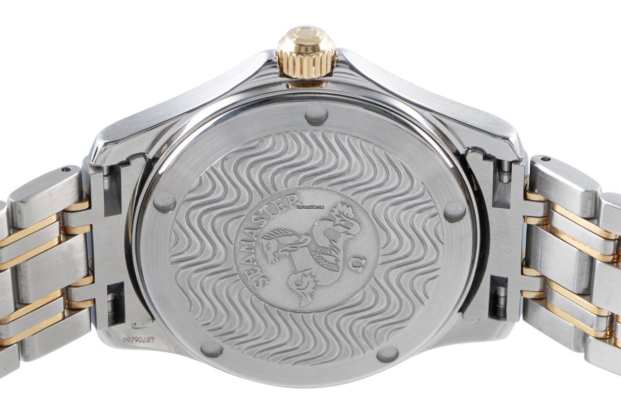 Omega Seamaster Mens watch Unisex Automatic Gold Steel 168.1501 5