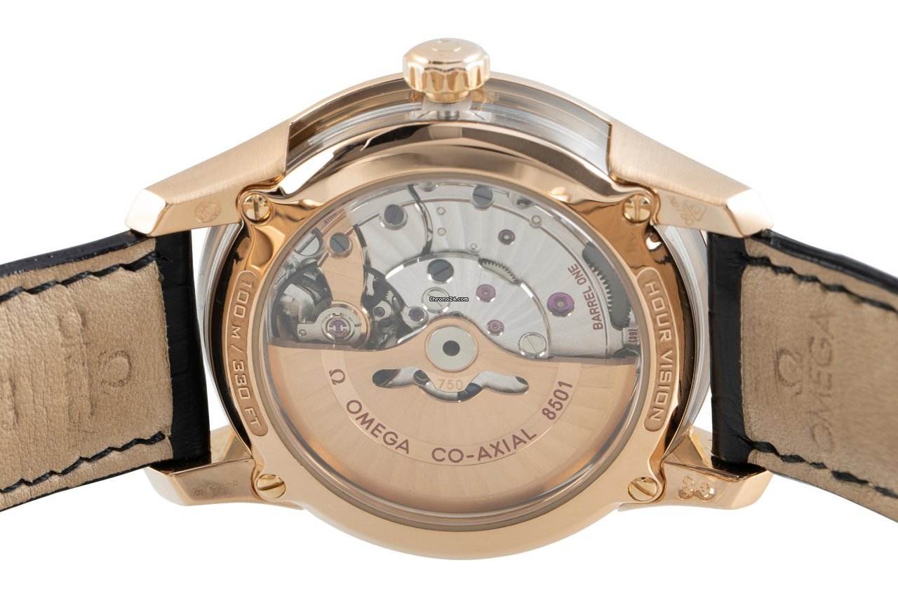Omega De Ville Hour Vision Mens watch Unisex Automatic Red gold 431.63.41.21.02.001 5