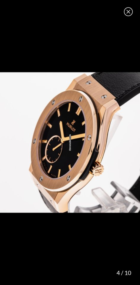 Hublot Classic Fusion Ultra-Thin Mens watch Unisex Manual winding Rose gold 515.OX.1280.LR 5