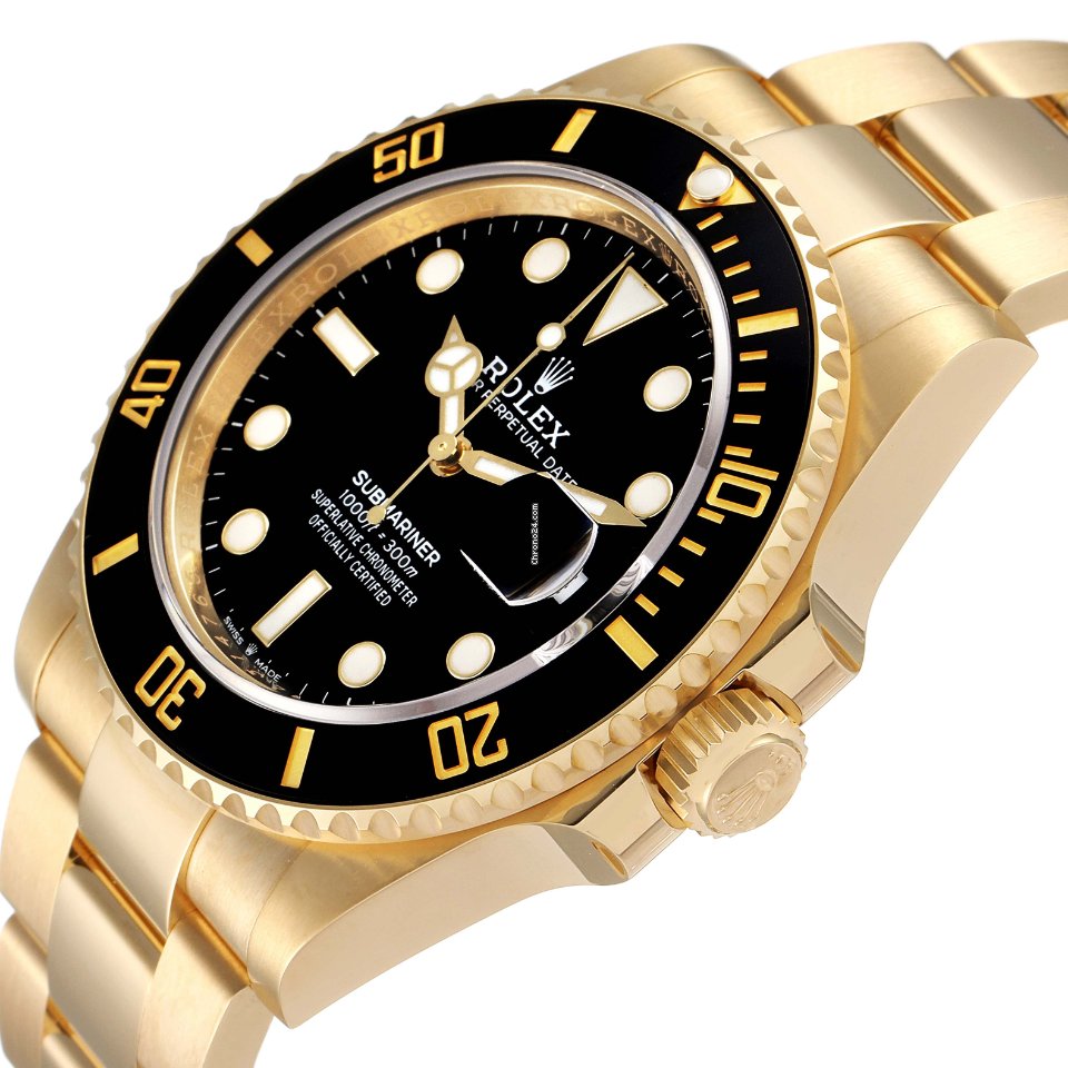 Rolex Submariner Date Mens watch Unisex Yellow gold Automatic 126618 5
