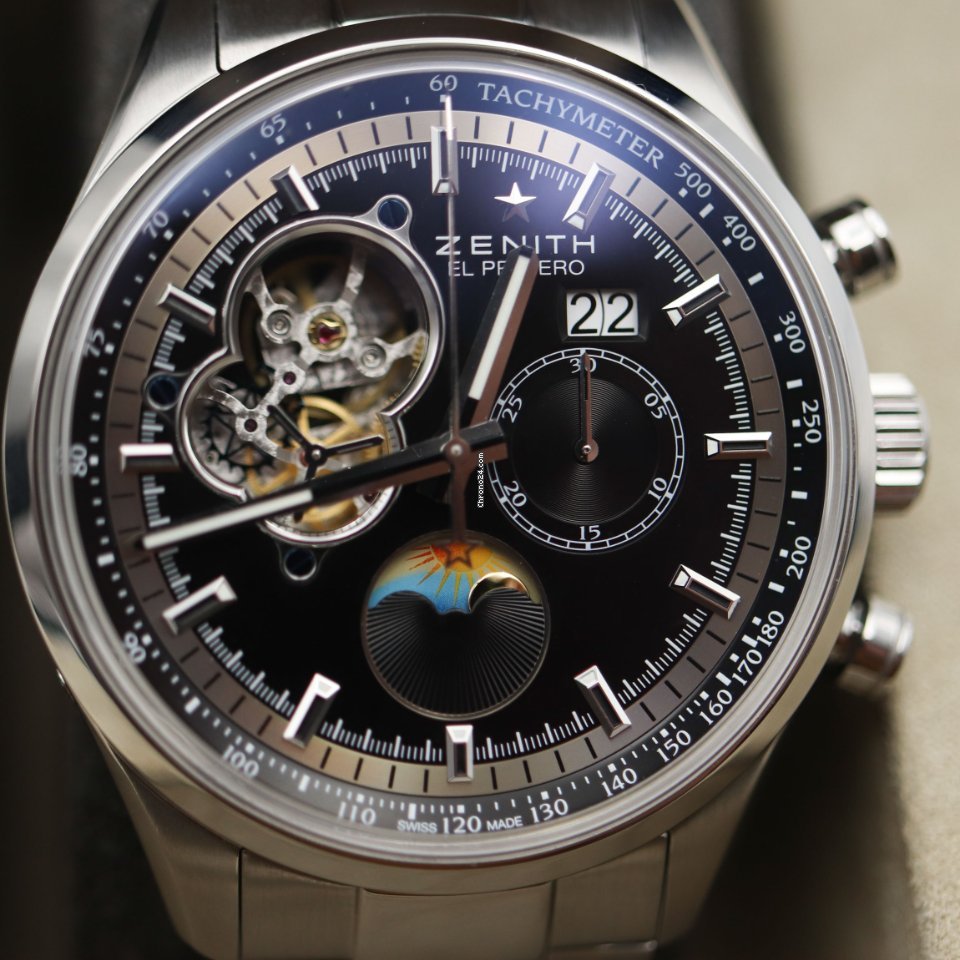 Zenith El Primero Chronomaster Mens watch Unisex Automatic Steel 03.2160.4047 21.M2160 5