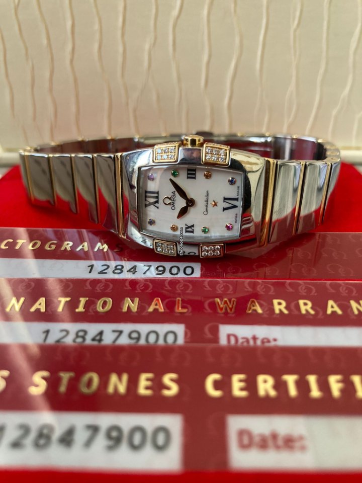Omega Constellation Womens watch Quartz Steel 1886.79.36 5