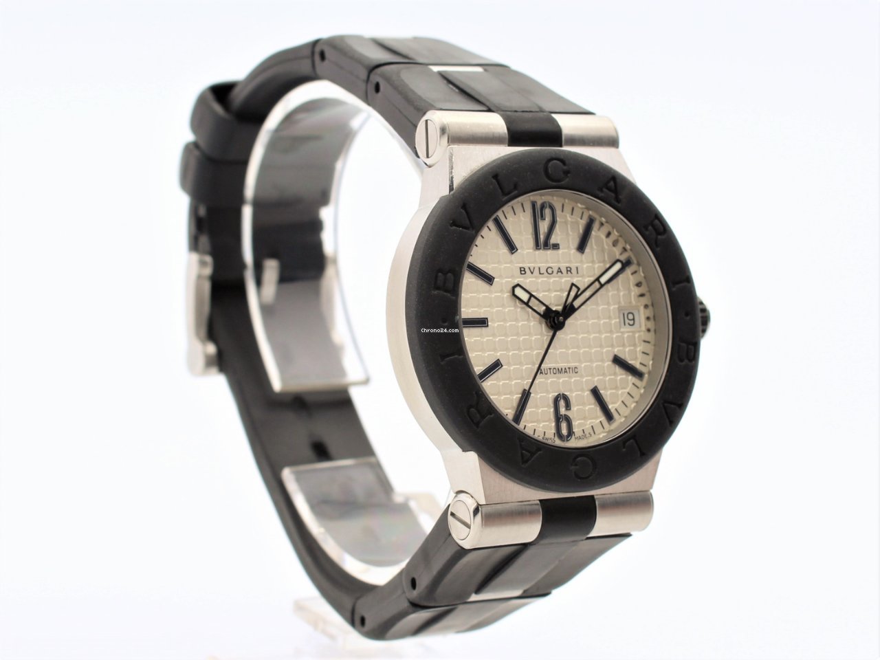 Bulgari Diagono Mens watch Unisex Automatic Steel DG 35 SV 5
