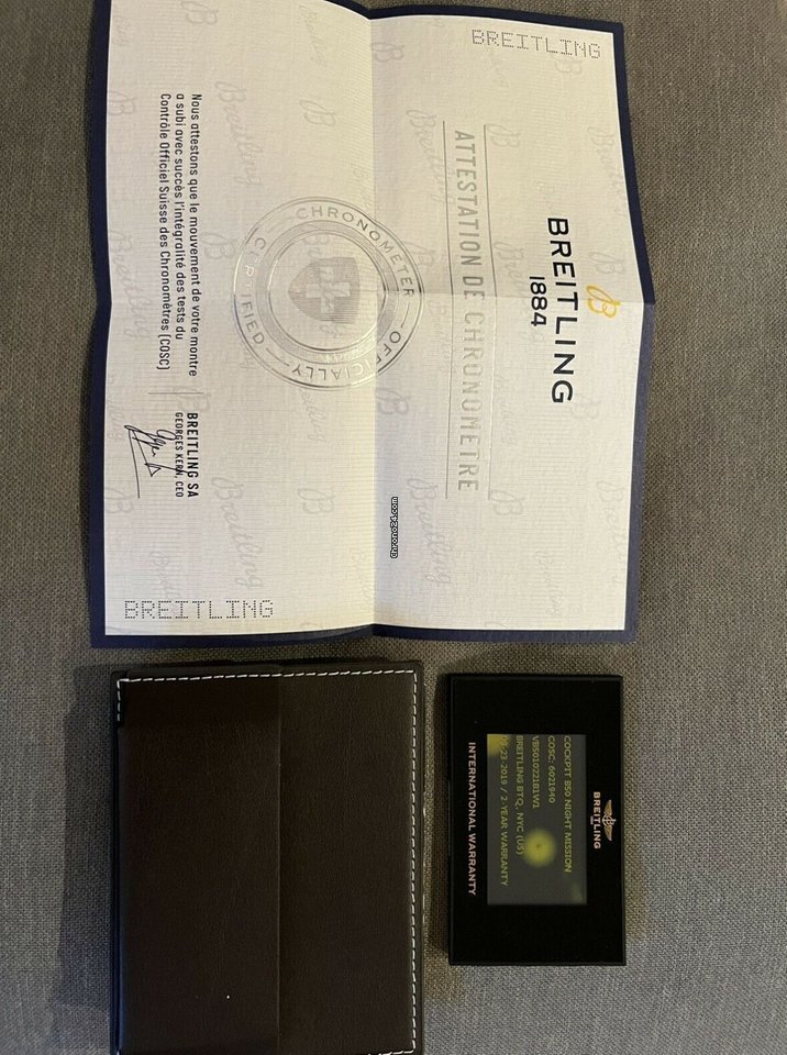 Breitling Cockpit B50 Mens watch Unisex Quartz Titanium VB501022 BD41 5