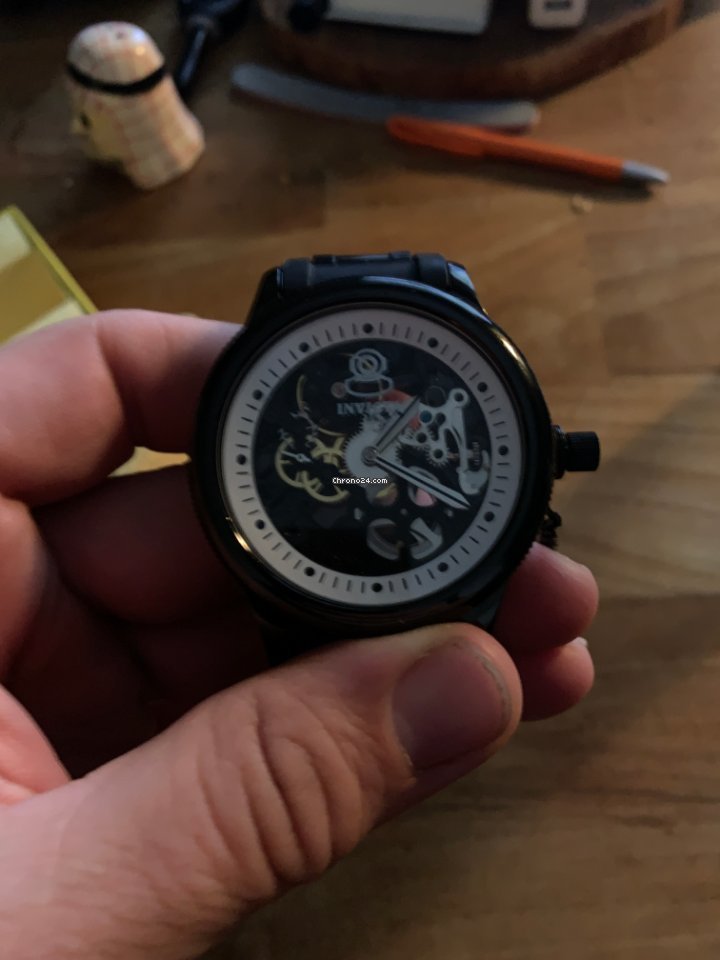 Invicta Mens watch Unisex Manual winding Steel 1091 5