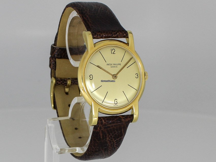 Patek Philippe Vintage Mens watch Unisex Manual winding Yellow gold 2505 5