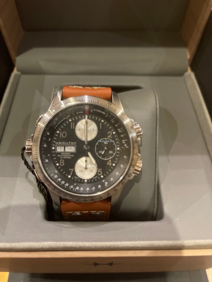 Hamilton Khaki X-Wind Mens watch Unisex Automatic Steel H77616533 5